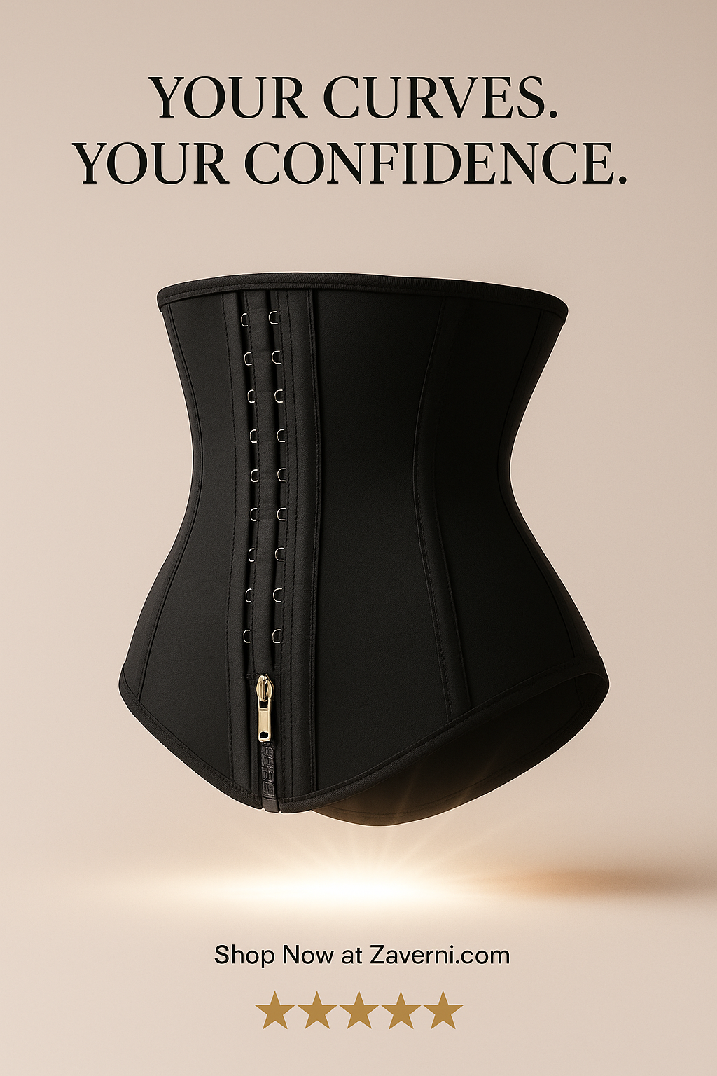 SculptCurve™ Double Compression Waist Trainer – Instantly Slim & Invisible Under Any Outfit